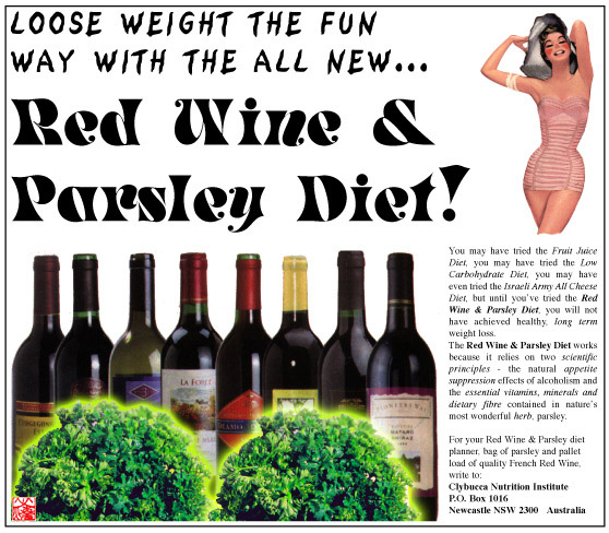 parsley diet